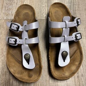 Birkenstock Sparta Sandal Lavender Gray Size EU 37